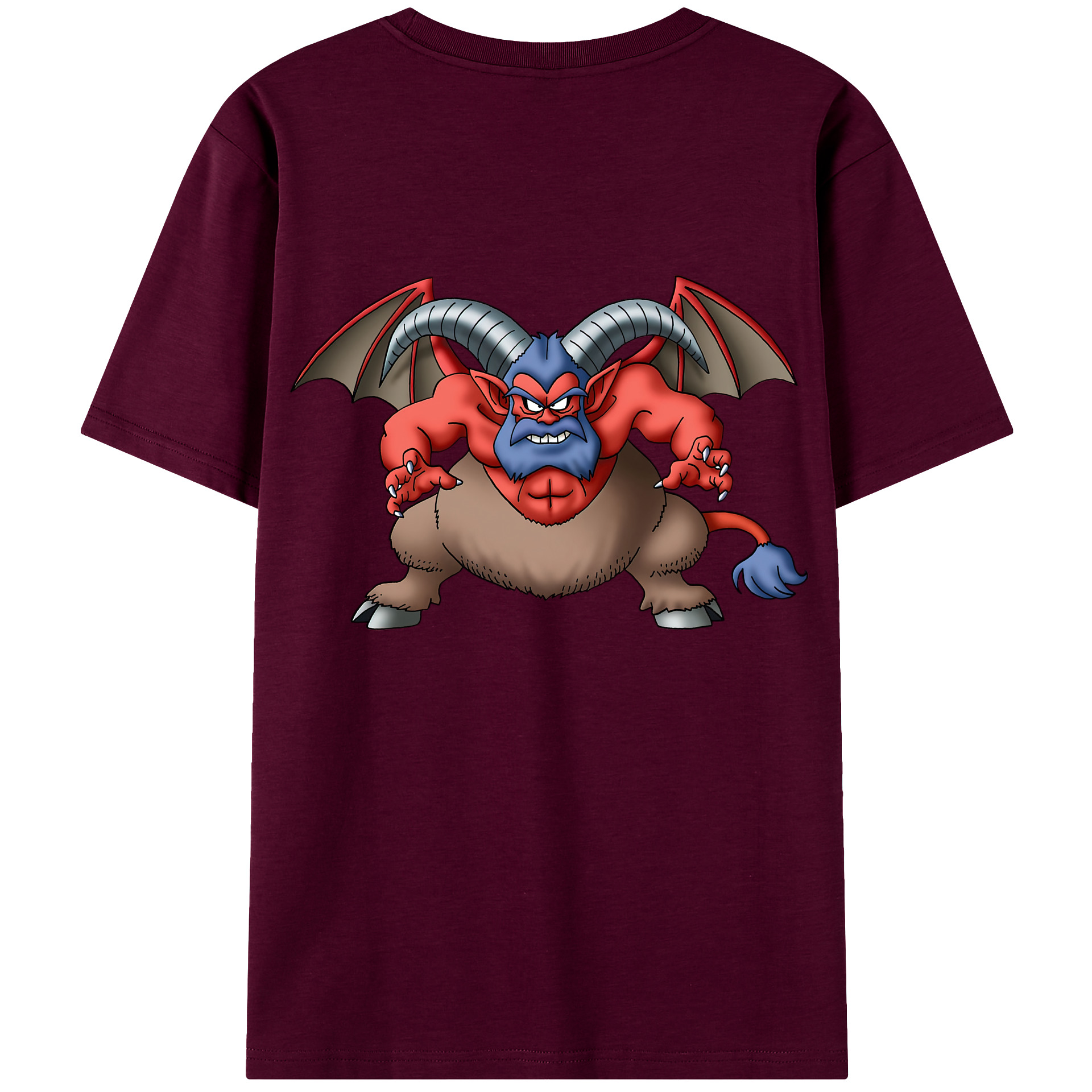 （画像用） ドラゴンクエスト Doragon Kuesuto Dragon Quest レディース半袖Tシャツ(バックプリント)